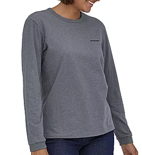 P-6 Logo Long-Sleeve Responsibili-Tee Plume Grey 2X