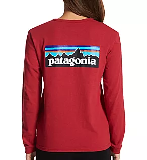 P-6 Logo Long-Sleeve Responsibili-Tee Sumac Red 2X