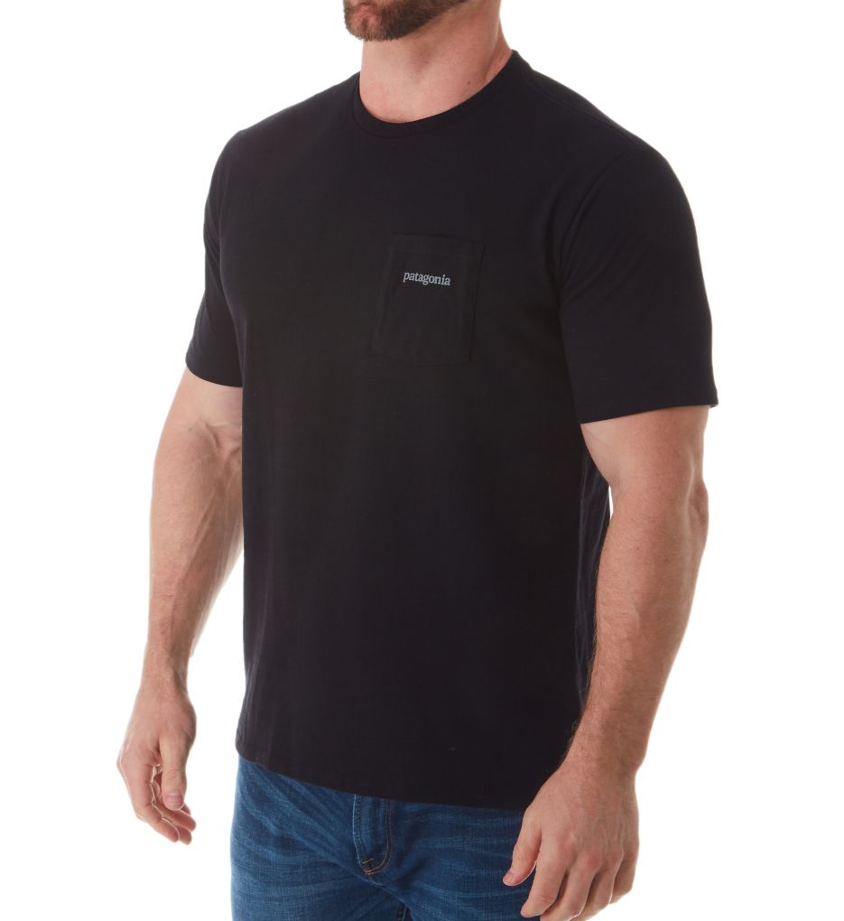 Patagonia black 2024 t shirt