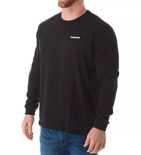 P-6 Logo Long Sleeve Responsibili-Tee T-Shirt BLK 2XL