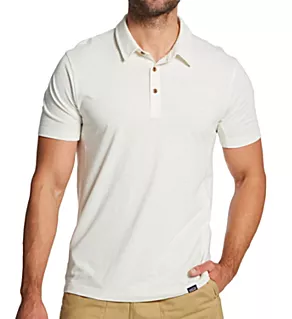 Essential Lightweight Polo Shirt Birch White M