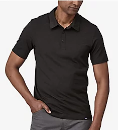 Essential Lightweight Polo Shirt Black S