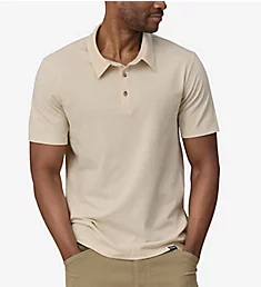 Essential Lightweight Polo Shirt Pumice S