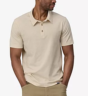 Essential Lightweight Polo Shirt Pumice XL
