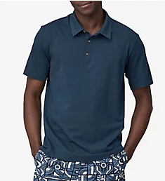 Essential Lightweight Polo Shirt Tidepool Blue S