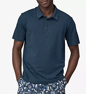 Essential Lightweight Polo Shirt Tidepool Blue M