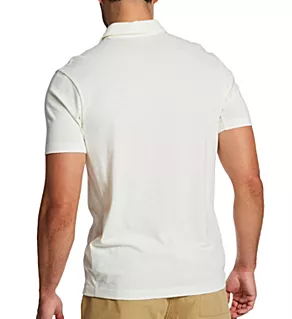Essential Lightweight Polo Shirt Birch White M