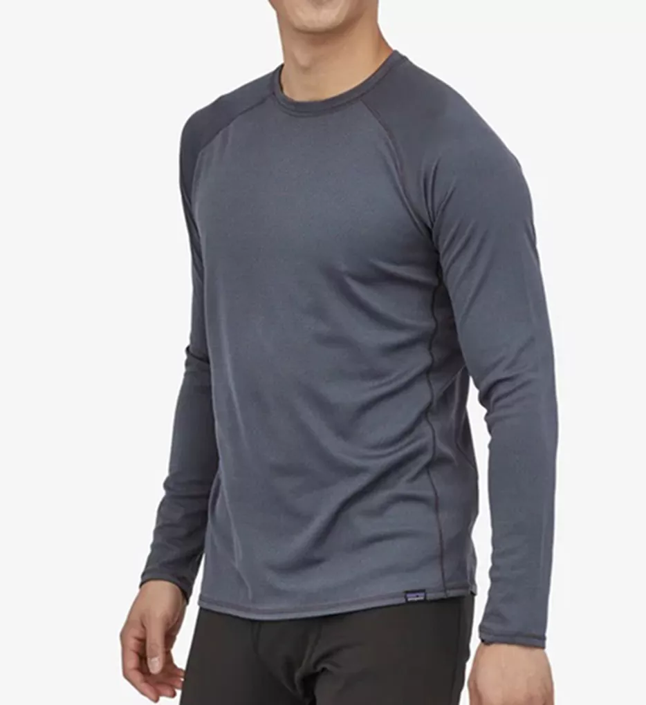 Capilene Midweight Long Sleeve Baselayer Shirt Smolder Blue S