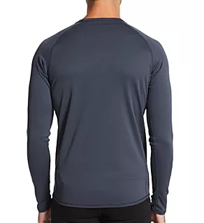 Capilene Midweight Long Sleeve Baselayer Shirt Smolder Blue 2XL
