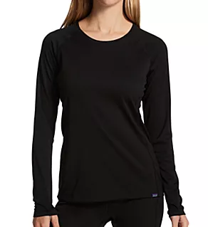 Capilene Midweight Slim Fit Crew Tee Black S