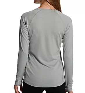 Capilene Midweight Slim Fit Crew Tee Sleet Green S
