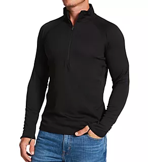 Capilene Mid Weight Zip Neck Pullover BLK XL
