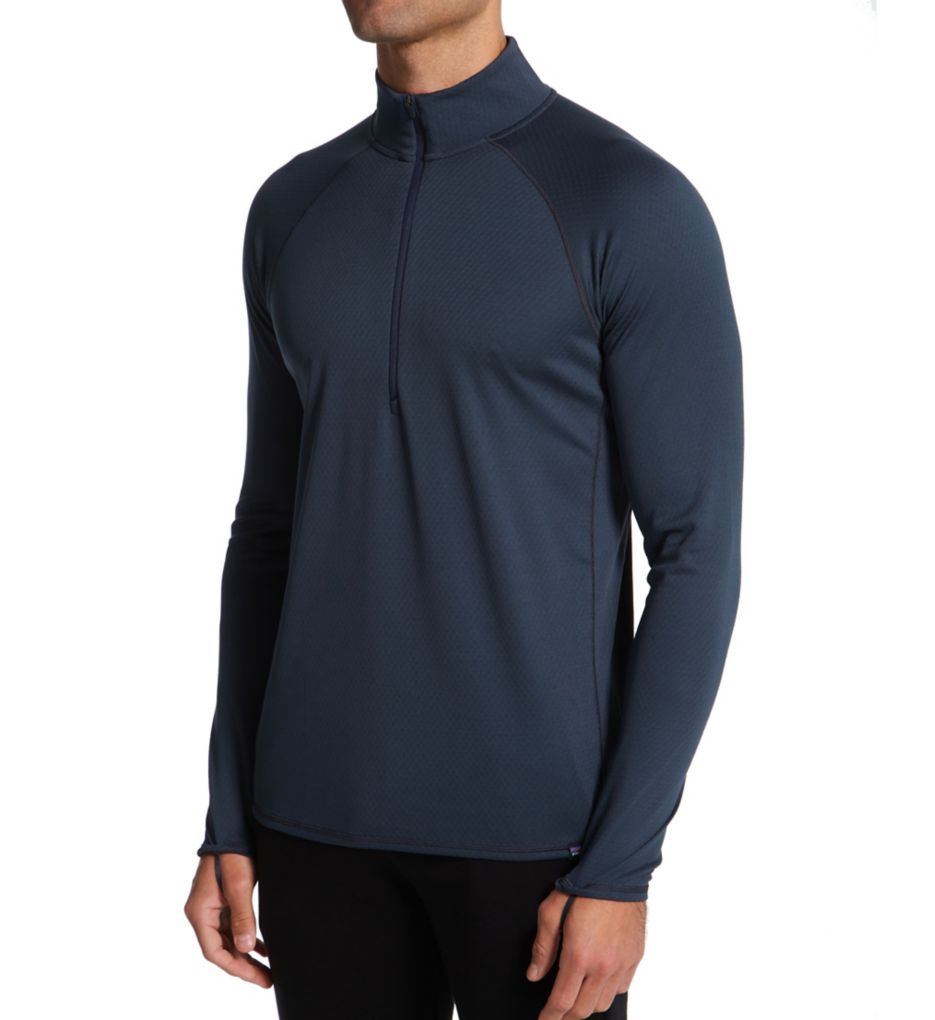 Cap Mid Weight Zip Neck Pullover