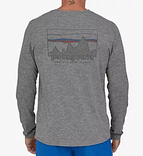 Capilene Cool Daily Graphic Long Sleeve T-Shirt Fitz/Buckhorn Green 2XL