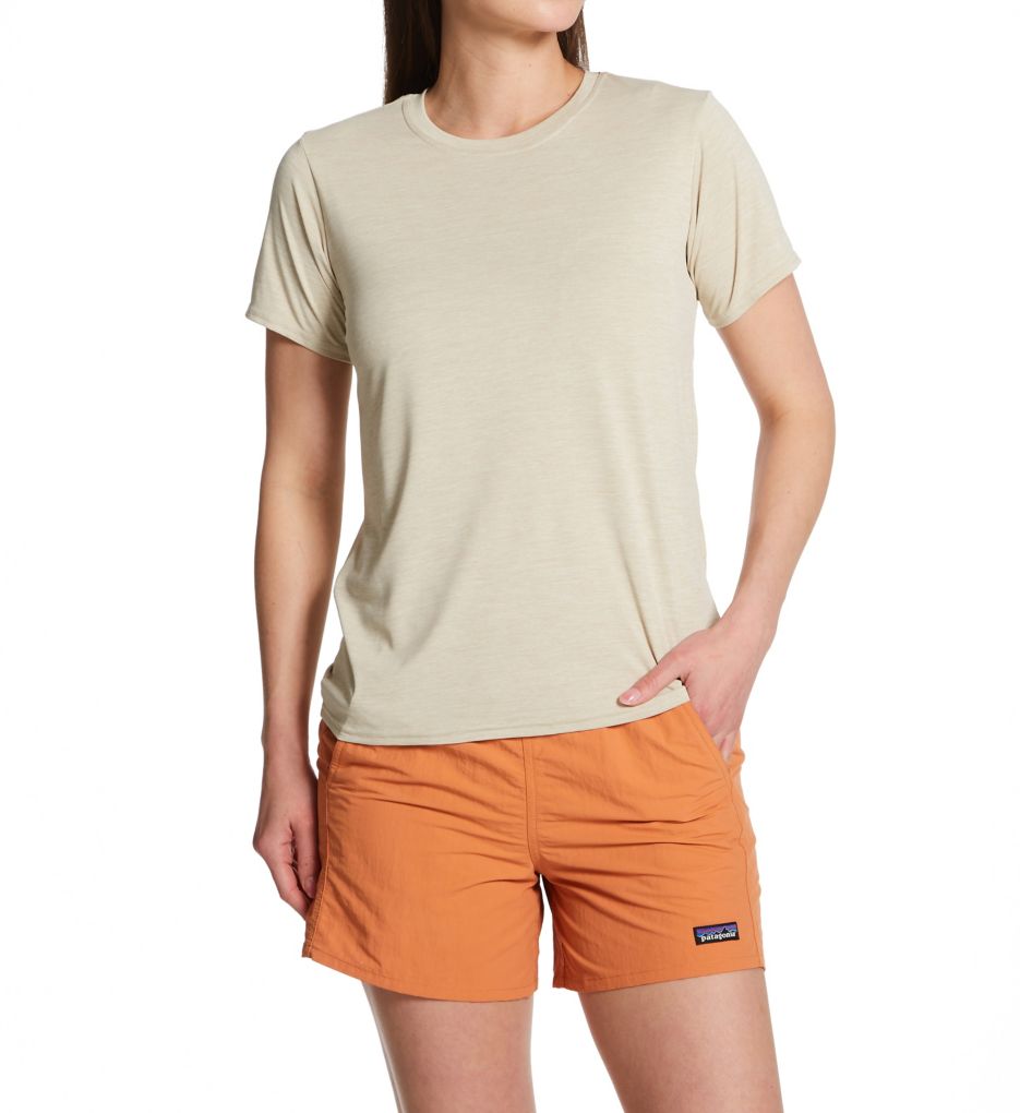 Patagonia Capilene Cool Daily Crew Neck Short Sleeve Shirt Rinsed Green/X-Dye 2X  - Image 4