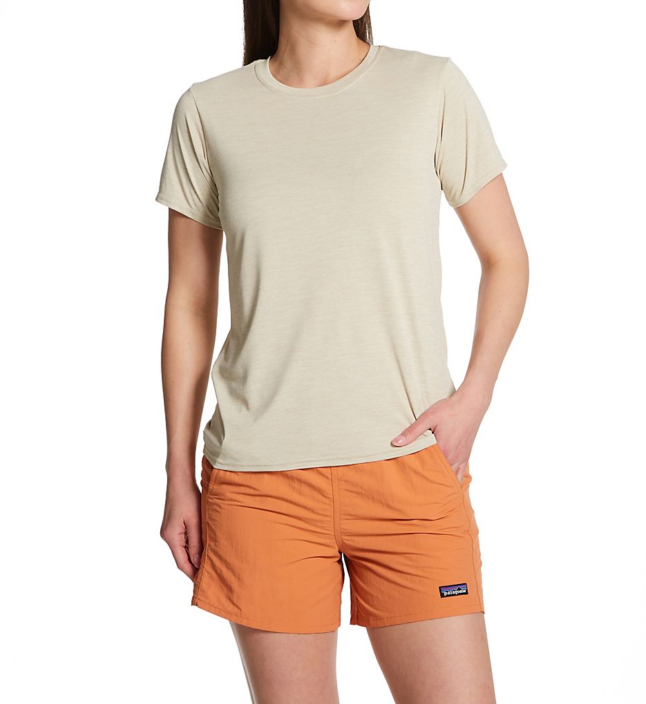 Capilene Cool Daily Crew Neck Short Sleeve Shirt Foxglove Purple XL