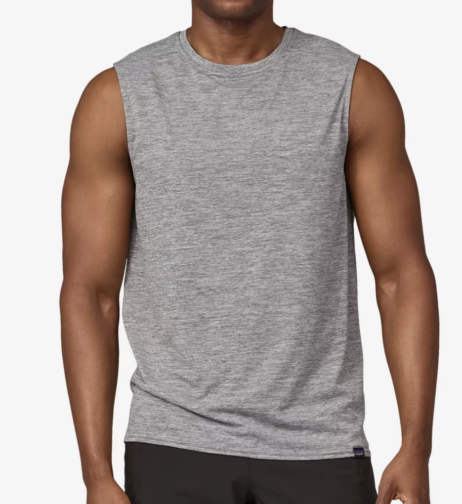Capilene Cool Daily Sleeveless T-Shirt Feather Grey S