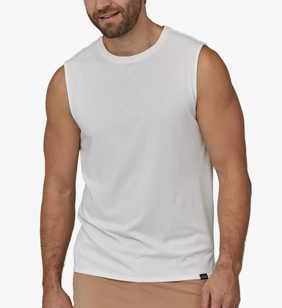 Capilene Cool Daily Sleeveless T-Shirt White S