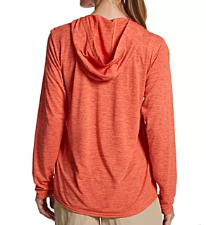 Capilene Cool Daily Lightweight Hoody Pimento Red/Coho Coral XL