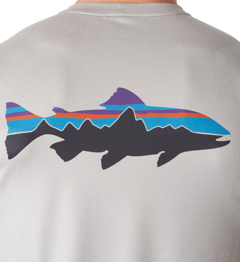 Long Sleeve Graphic Tech Fish T-Shirt-cs1