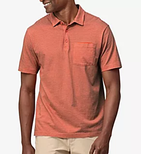 Cotton in Conversion Lightweight Daily Polo Shirt Pimento Red XL