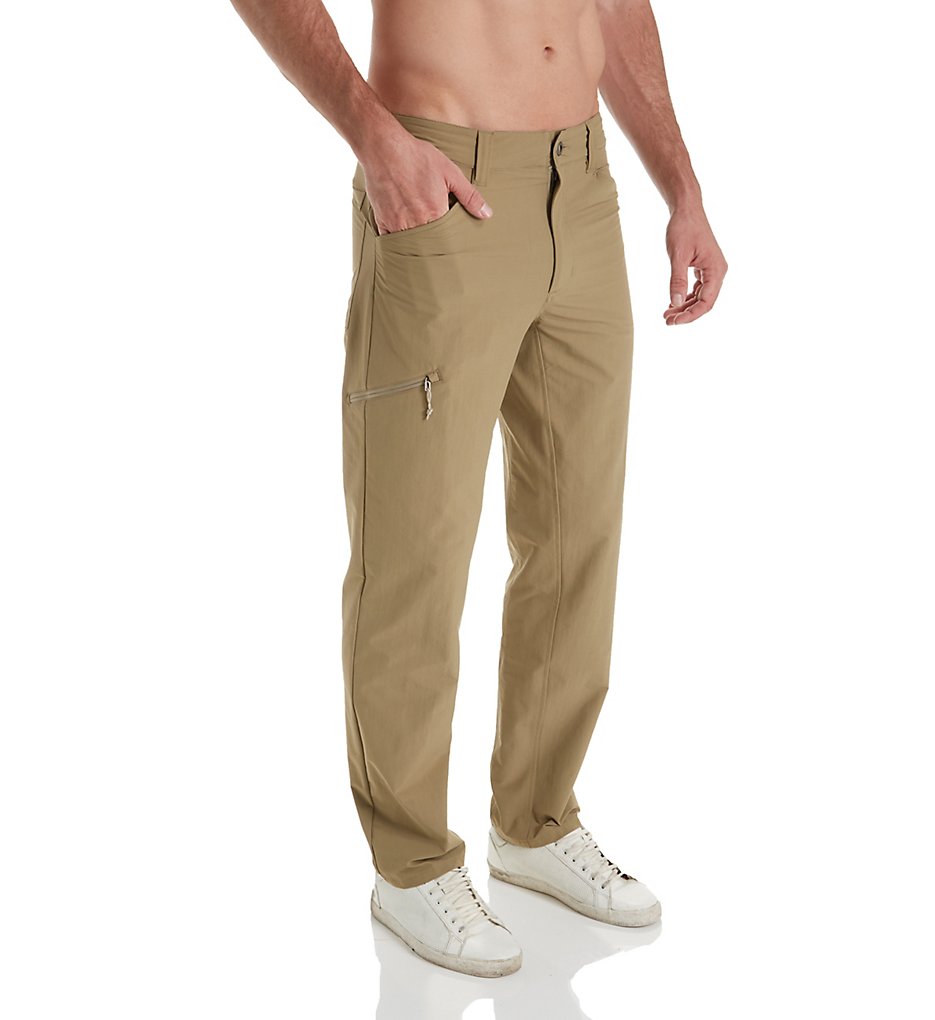 Patagonia 55181 Quandary 32 Inch All Season Slim Straight Fit Pants (Ash Tan)