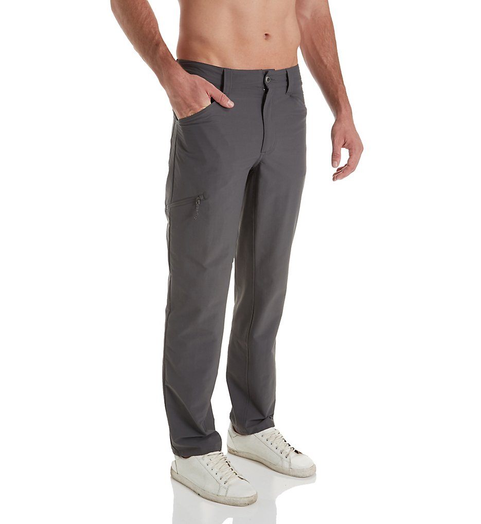 Patagonia 55181 Quandary 32 Inch All Season Slim Straight Fit Pants (Forge Grey)