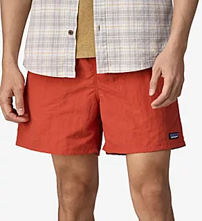 Baggies 5 Inch Quick Dry Swim Shorts Pimento Red 2XL