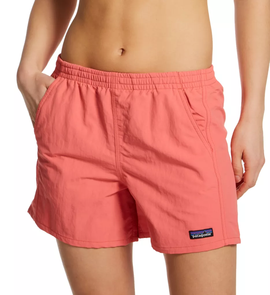Baggies 5 Inch Water Repellent Shorts Coral XL