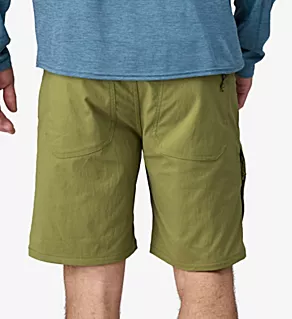Quandary 8 Inch Lightweight Hiking Shorts Buckhorn Green 34