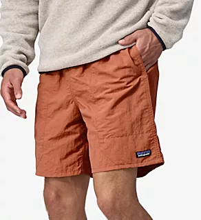 Baggies 7 Inch Quick Dry Swim Shorts Sienna Clay M