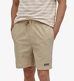 Baggies Naturals Hemp Organic Cotton Shorts Chambray/Khaki L