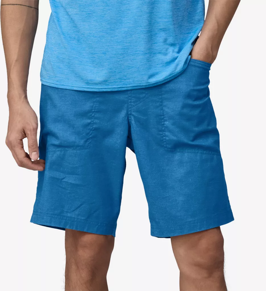 Hampi Rock Organic Hemp 10 Inch Shorts Endless Blue 32