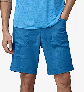 Hampi Rock Organic Hemp 10 Inch Shorts Endless Blue 36