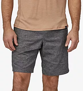 Hampi Rock Organic Hemp 10 Inch Shorts Ink Black 38