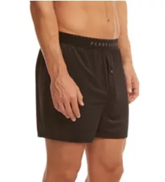 Luxe Solid Boxer Short BLK L