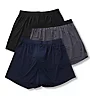 Perry Ellis Luxe Solid Boxer Shorts - 3 Pack 163009PK - Image 3