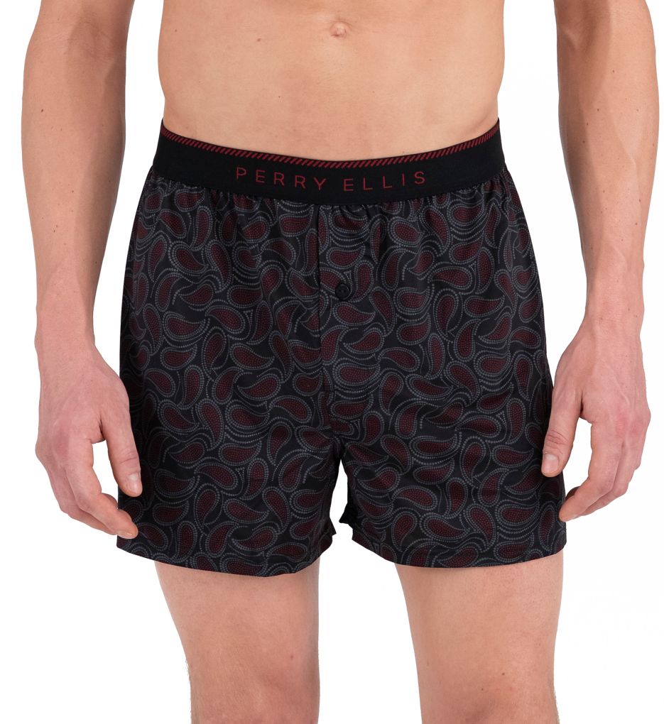 Luxe Paisley Fill Boxer Short-fs