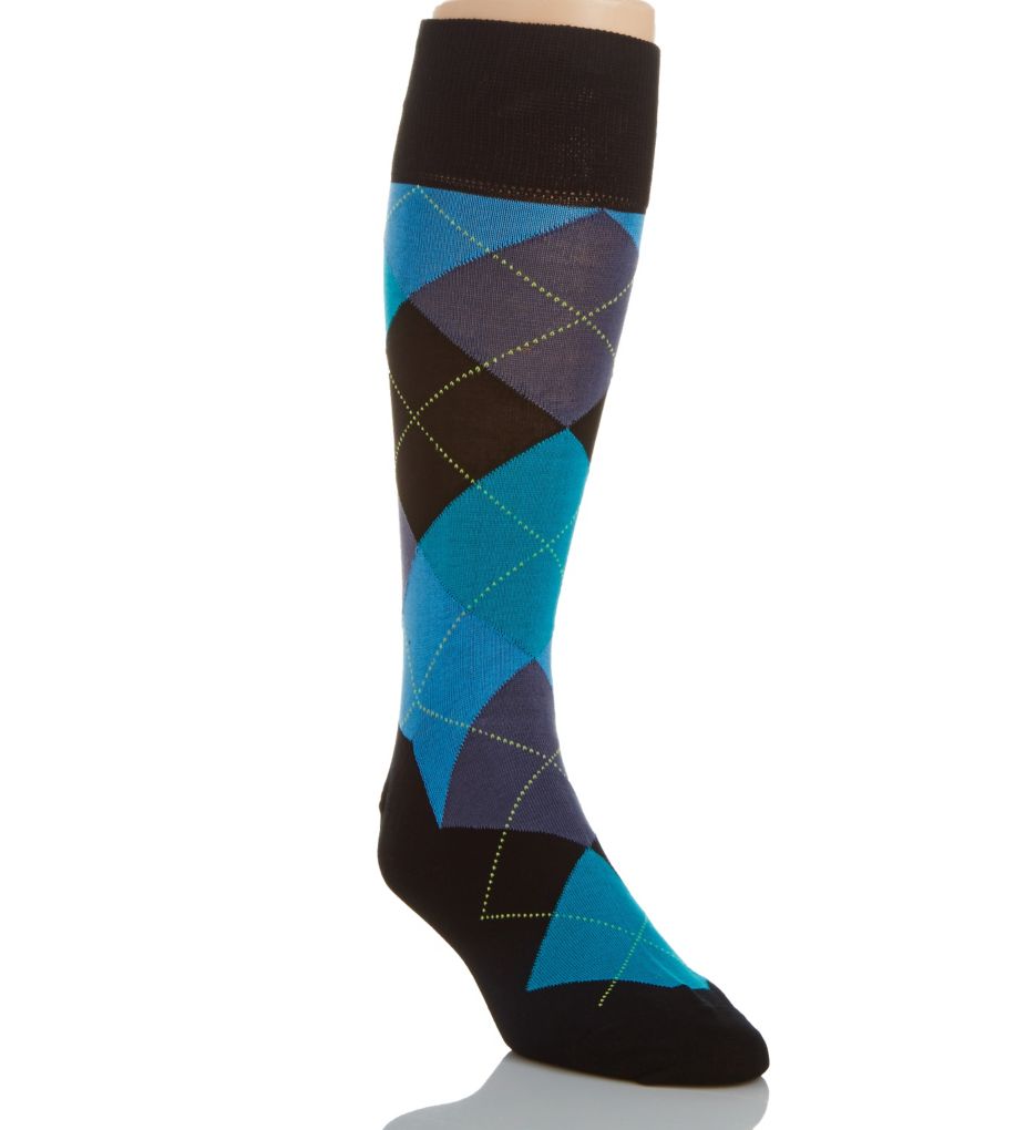 Mercerized Cotton Argyle Luxury Sock