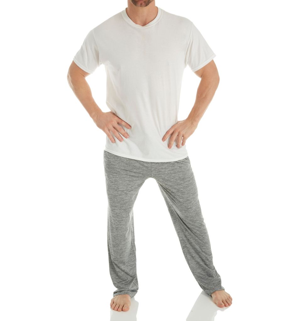 Active Static Microfiber Jersey Lounge Pant-cs1