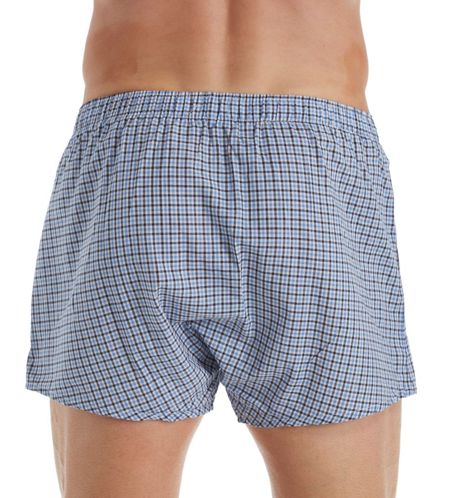 100% Pure Cotton Woven Boxers - 3 Pack