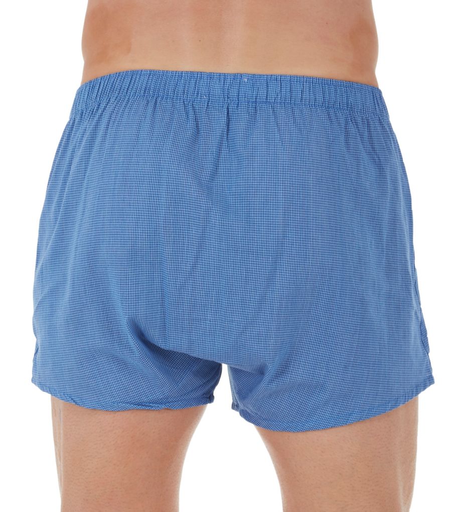 100% Pure Cotton Woven Boxers - 3 Pack