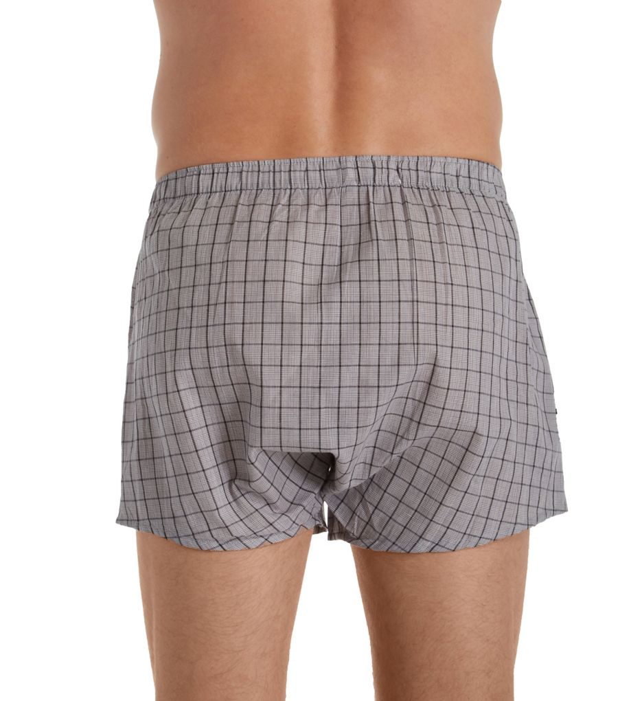 100% Cotton Woven Boxers - 3 Pack