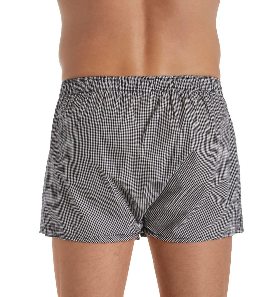 100% Cotton Woven Boxers - 3 Pack