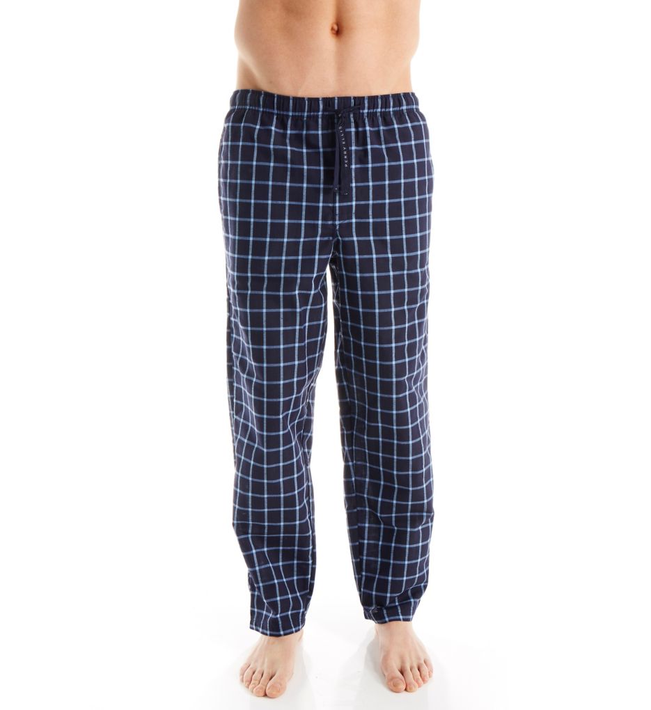 Woven Grid Sleep Pant-fs