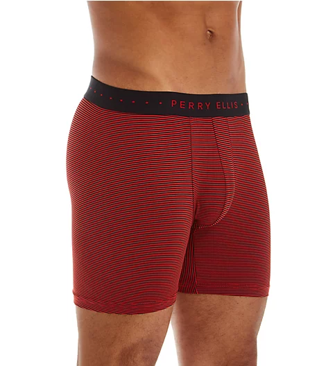 Perry Ellis Luxe Striped Boxer Brief 960735