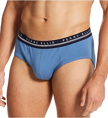 Perry Ellis Cotton Stretch Brief - 5 Pack