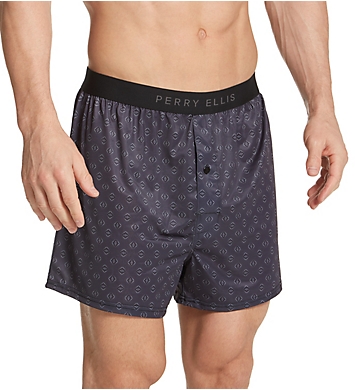 Perry Ellis Luxe Abstract Pattern Boxer Short