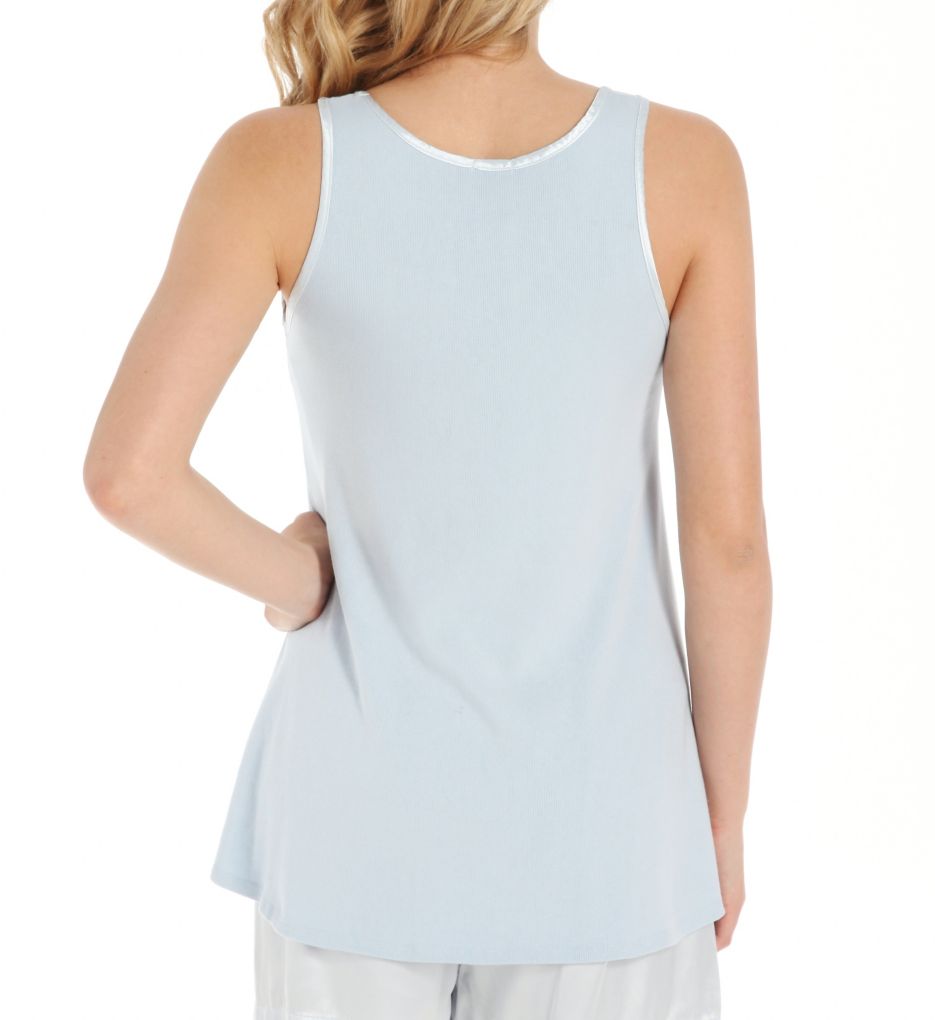 Alyssa Long Tank with Ruffle