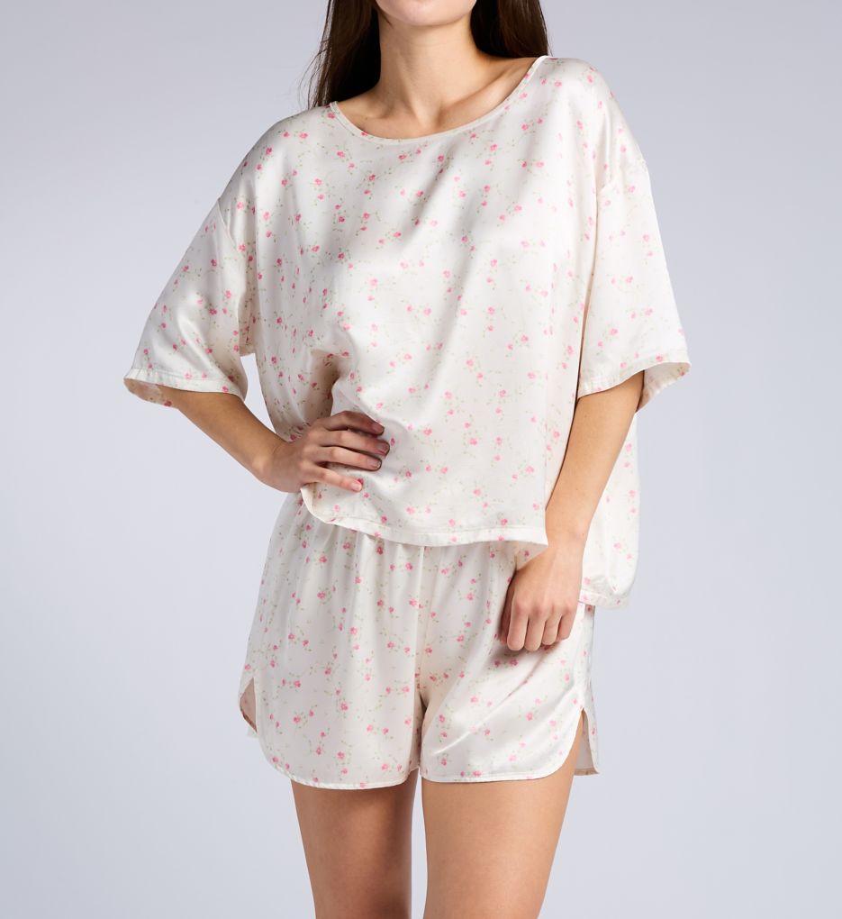 PJ Harlow Brie Satin Tee Brie - Image 5